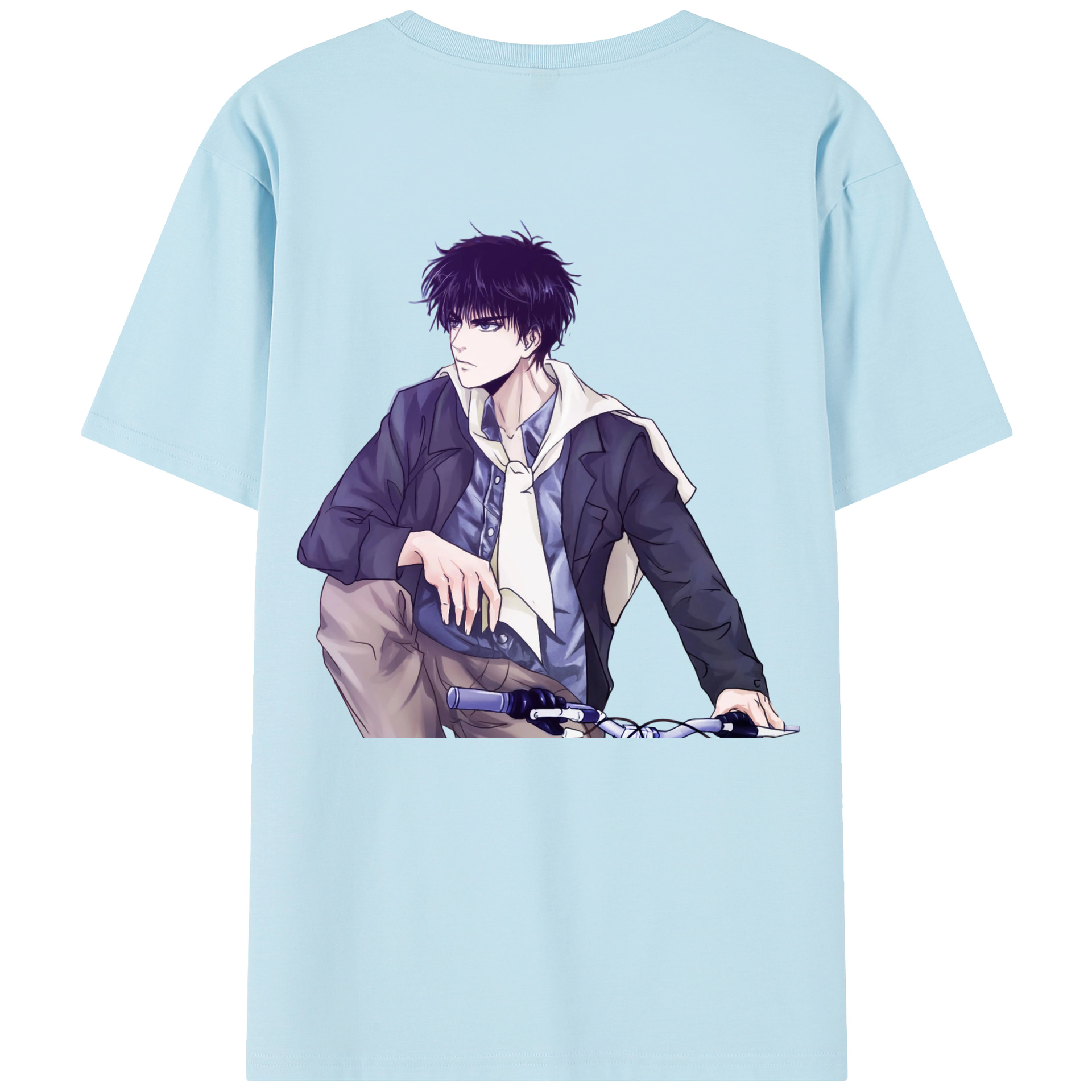 SLAM DUNK／スラムダンク 綿100％半袖Tシャツ（背面プリント）
